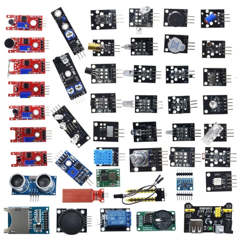 TJ0186 45 в 1 Sensors Стартер модулей Набор для Arduino - преимущества