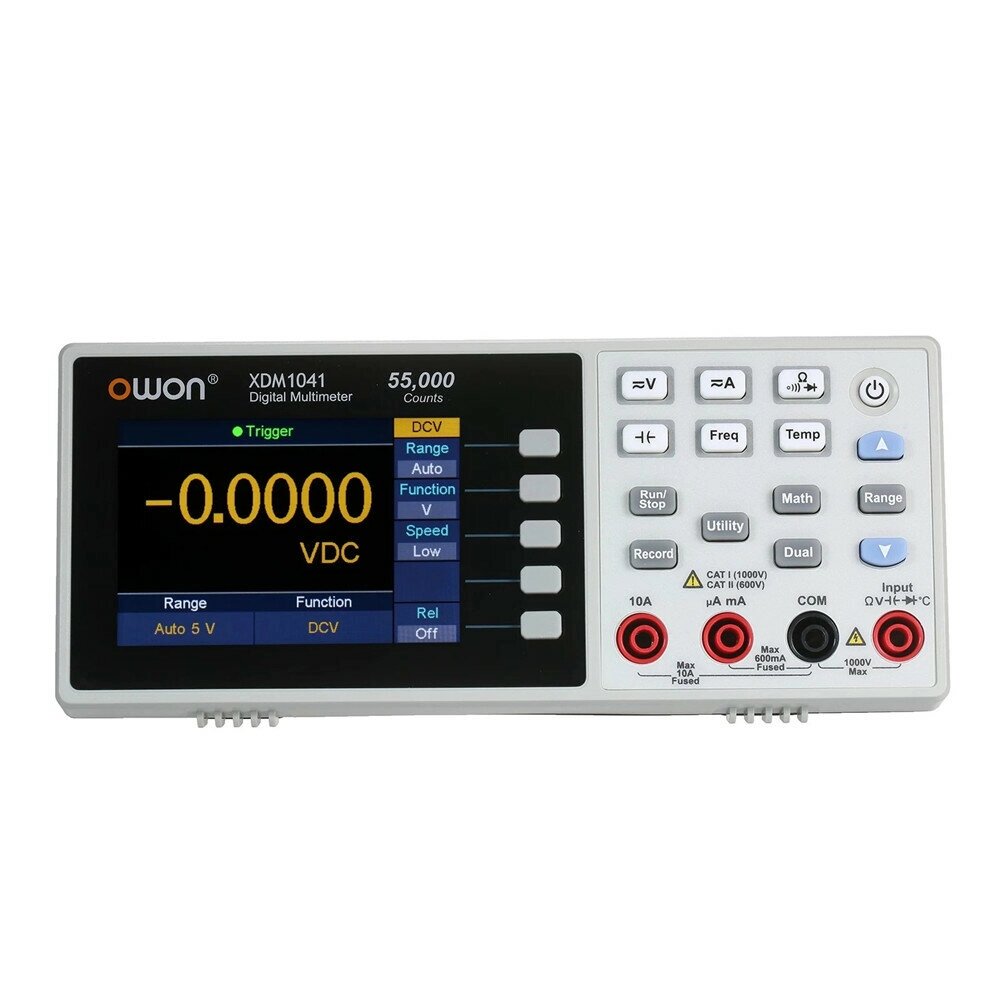 Owon XDM1041 USB Digital Multimeter 55000 Counts High Accuracy Universal Desktop Multimeters Meter with 3.5-inch TFT LCD - интернет магазин