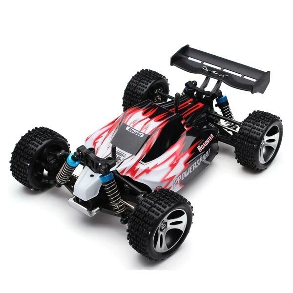 Wltoys A959 RC Car 1/18 2.4G 4WD Vehicles Models Off Road Truck RTR Toy - фото