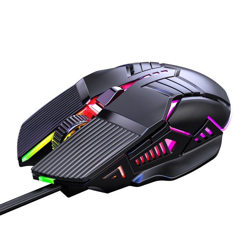 S800 Wired Gaming Мышь USB Computer Мышь 3200DPI Эргономичная игровая RGB Mause 6 Button LED Бесшумный Мыши для портатив - обзор