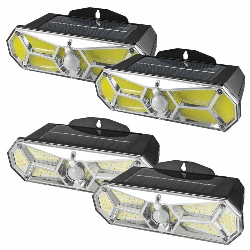 126COB/126SMD/168SMD/161COB Split Солнечная Настенный светильник Индукция человеческого тела IP65 Водонепроницаемы На от - Узбекистан