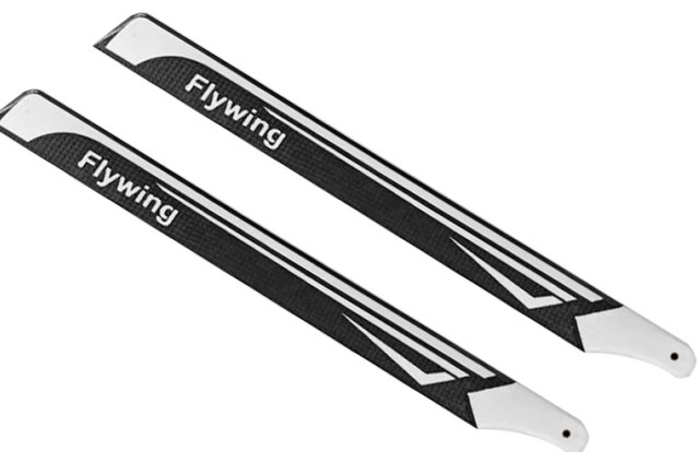 1 пара FLY WING FW450 370 мм из углеродного волокна, основная Лопасти для FW450 / X3/X360 Tarot 450L RC Вертолет - Bangg