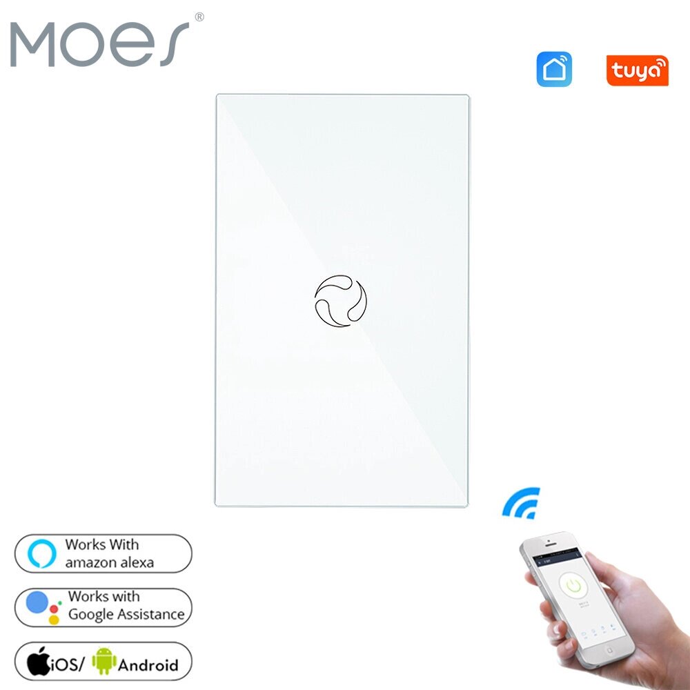 Moe. House Tuya Smart WiFi Переключатель бойлера Вода Нагреватель ПРИЛОЖЕНИЕ Дистанционное Управление Настройка расписания - распродажа