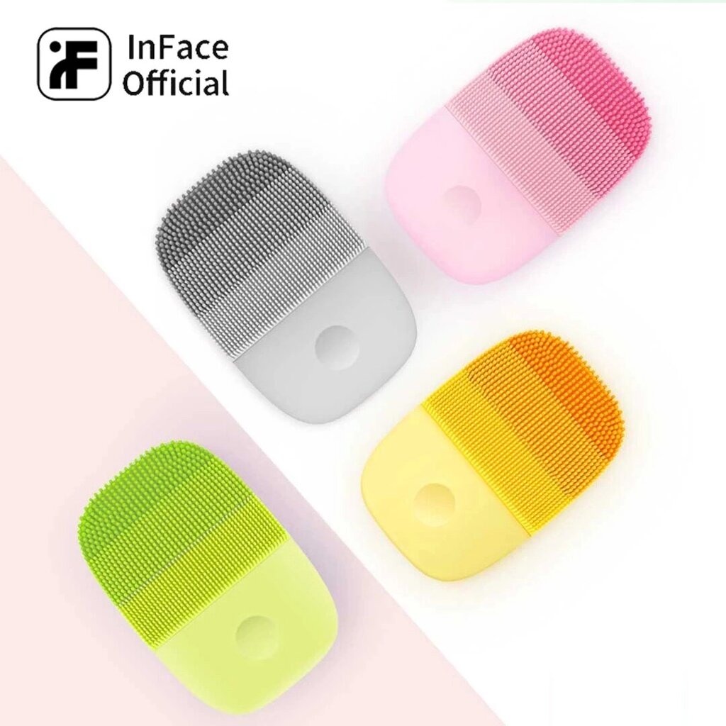 InFace Mini Sonic Facial Cleanser Mini Electric Sonic Face Cleansing Щетка Ультразвуковой скруббер для кожи Чистка лица - обзор