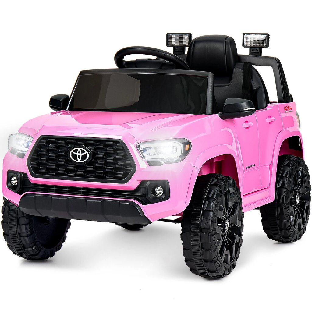 Funtok R03 12V Electric Cars for Kids Licensed Toyota Tacoma Ride On Car w/ MP3 - скидка