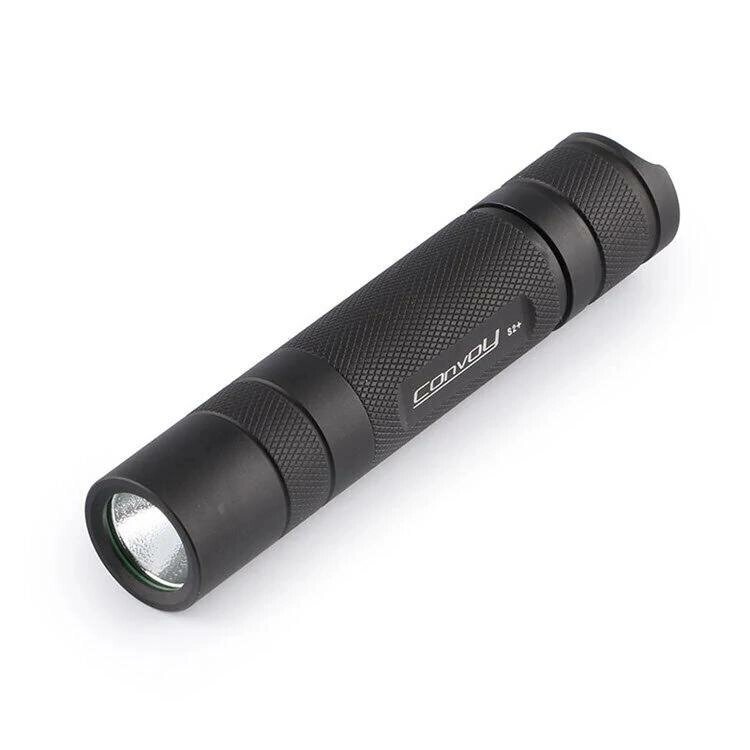 Convoy S2+ SFT40 1240LM 4 Modes/12-group Modes 18650 Flashlight Smooth Reflector Long Range LED Torch - наличие