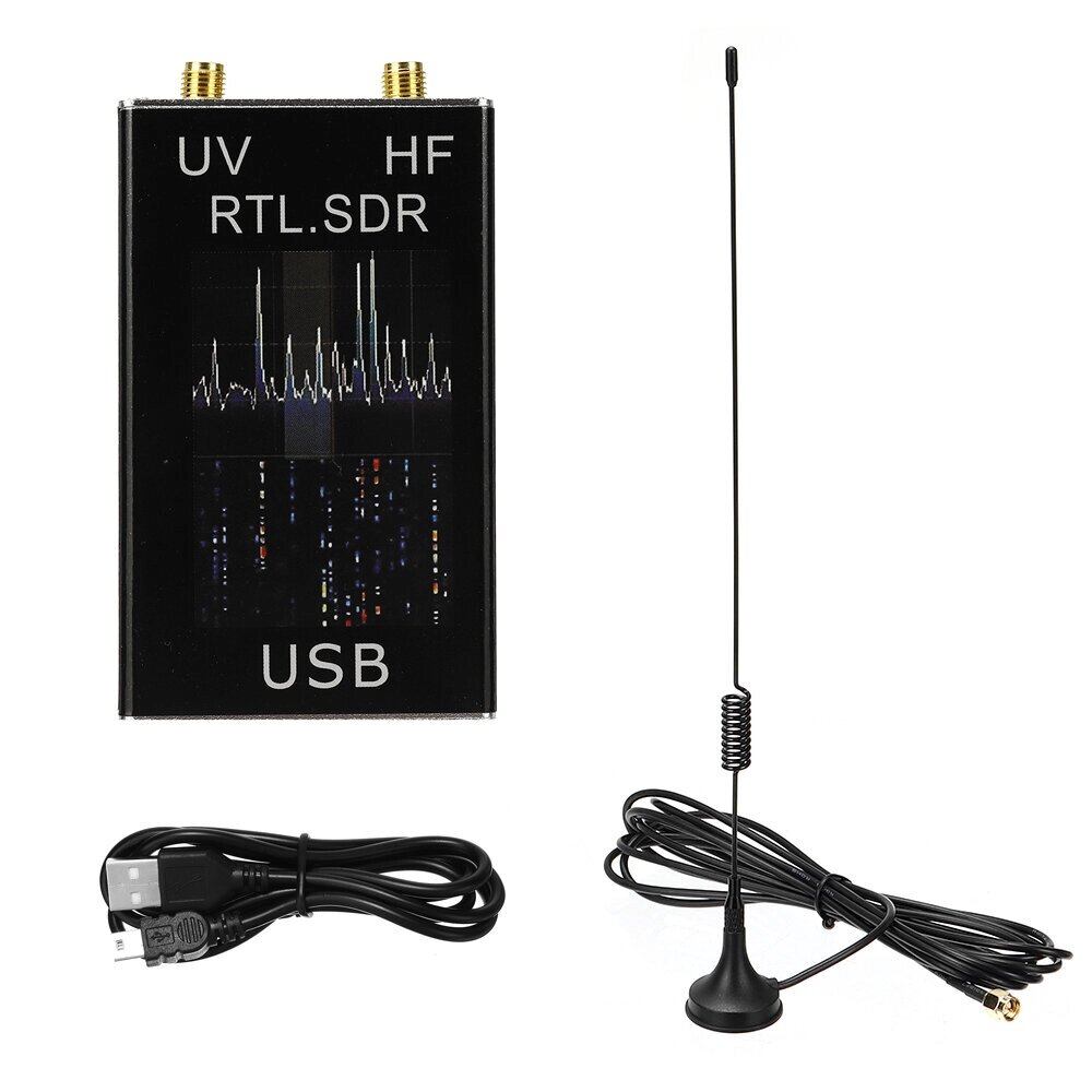 100 Кгц – 1,7 ггц full стандарты UV HF RTL-SDR USB-тюнер приемник USB-ключ с RTL2832U R820T2 ham радио RTL SDR - Bangg