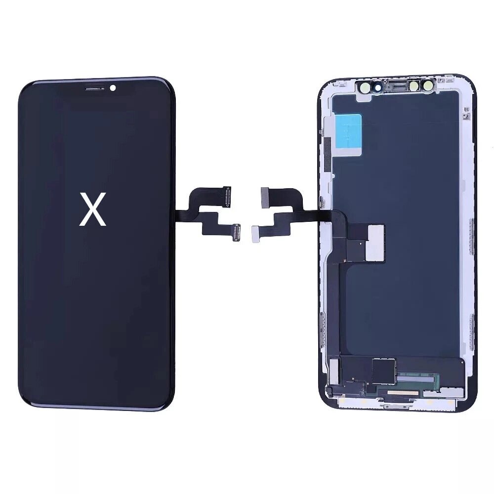 LCD Дисплей для iPhone X XR XS Max 3D LCD Touch Screen Digitizer Замена Набор - интернет магазин