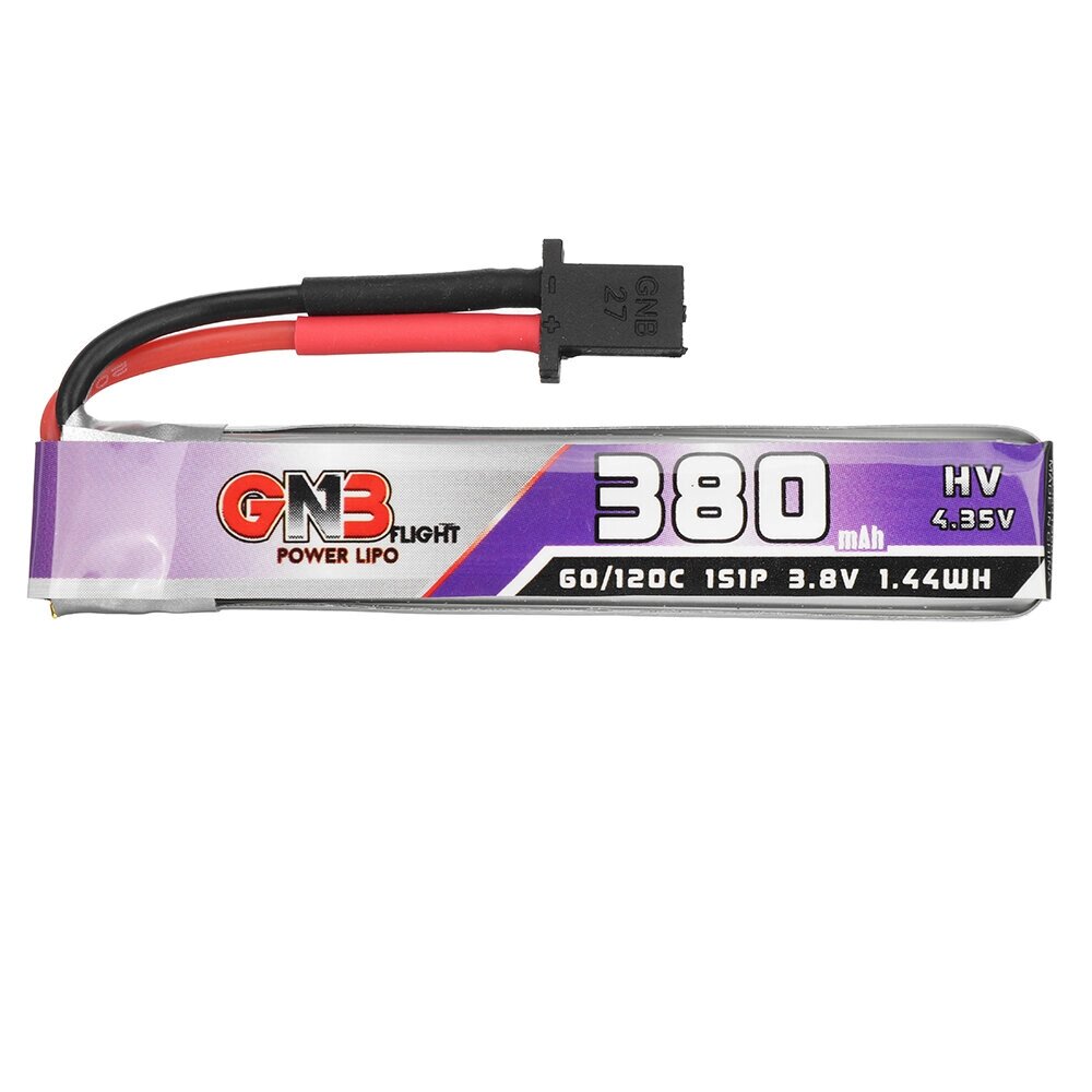 Gaoneng GNB 3.8V 380mah 60C 1S HV lipo батарея GNB27 вилка для FPV racing дрон - распродажа