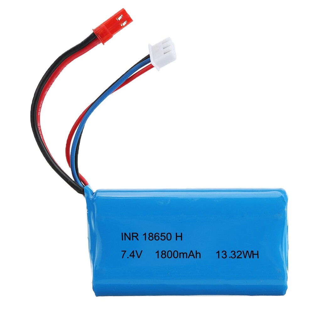 RBR / C 7.4V 1800MAH 10C 2S Lipo Батарея JST / SM Plug для RC Авто Лодка Модель автомобиля Запчасти - доставка