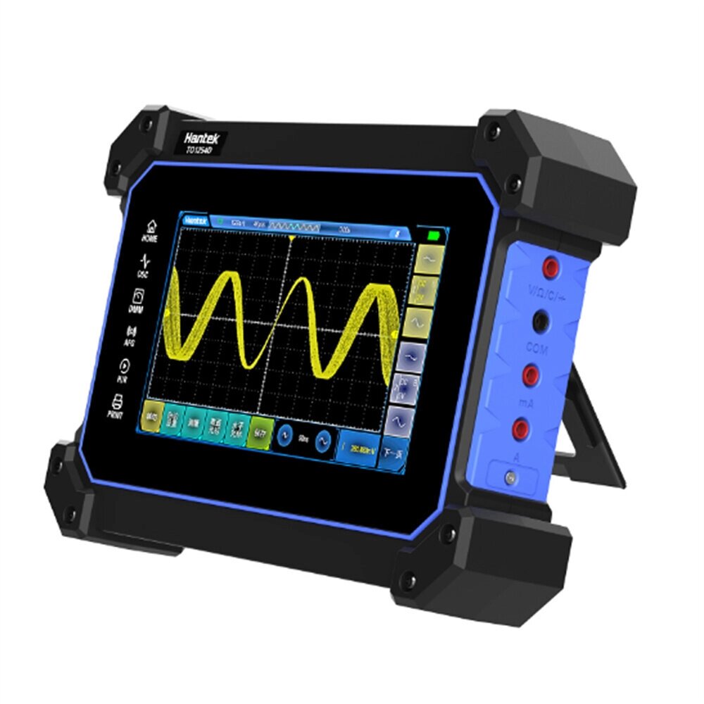 Hantek TO1204D Digital Осциллограф Многофункциональный сенсорный экран Полоса пропускания 250 МГц 1 Гвыб/с Дискретизация - особенности