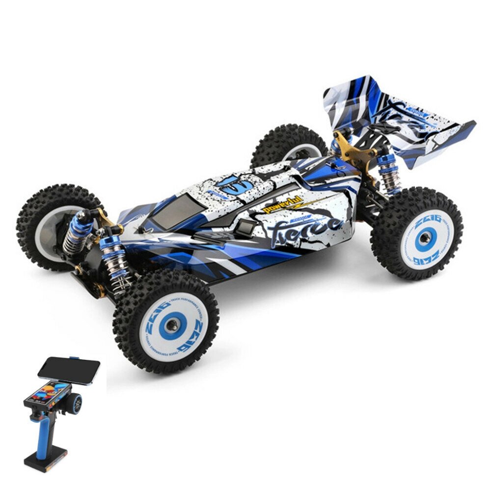 Wltoys 124017 Бесколлекторный V2 Новый обновленный 4300KV Мотор 0,7 м 19T RTR 1/12 2,4G 4WD 70 км/ч RC Авто Транспортные - наличие