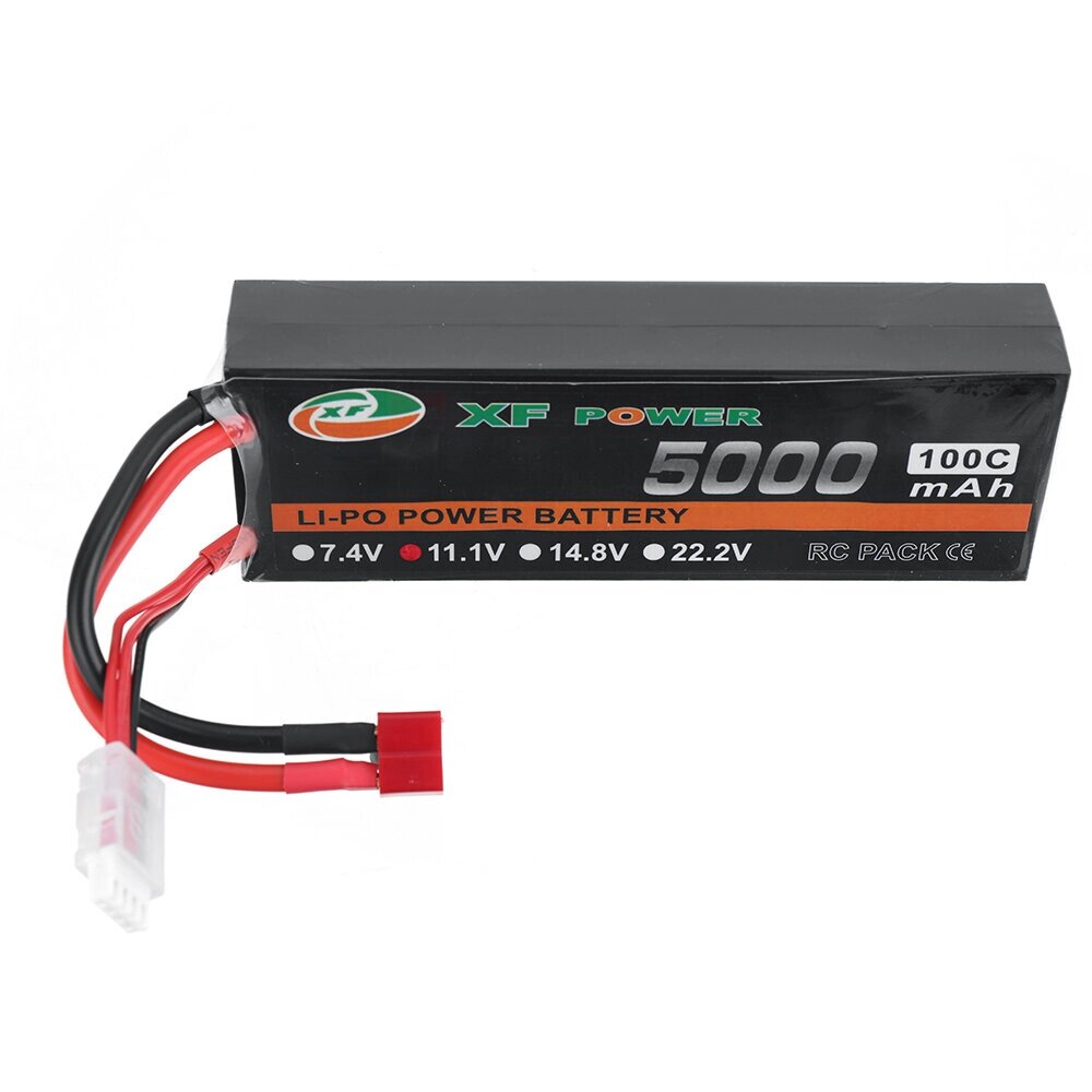 XF POWER 11,1 в 5000 мач 100C 3S lipo батарея разъем T deans для RC дрон - акции