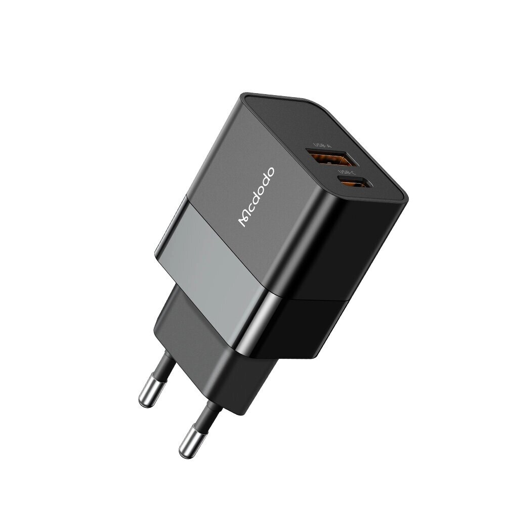 Mcdodo CH-195 20 Вт 2-портовое зарядное устройство USB PD USB-A + USB-C ПД QC3.0 SCP Адаптер настенного зарядного устрой - Андижан