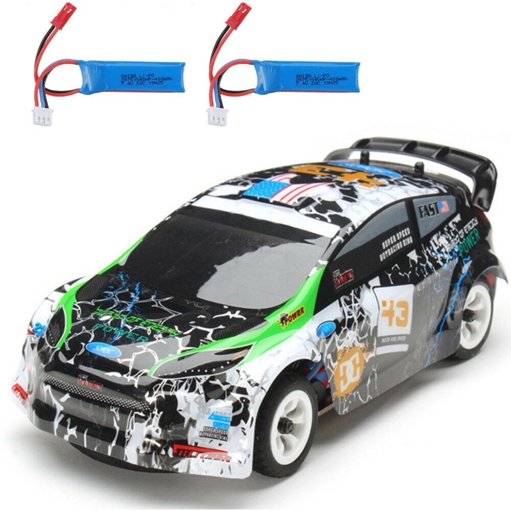 Wltoys K989 2 Батарея 1/28 2.4G 4WD Матовый RC Авто Легкосплавное шасси Транспортные средства Модель RTR - заказать