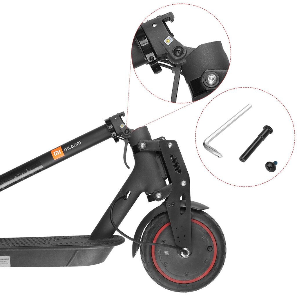 Xiaomi Scooter New Складной Замок Болт Y-образный Болт Болт Гаечный ключ Запчасти для скутера Ремонт шарнирного болта За - особенности