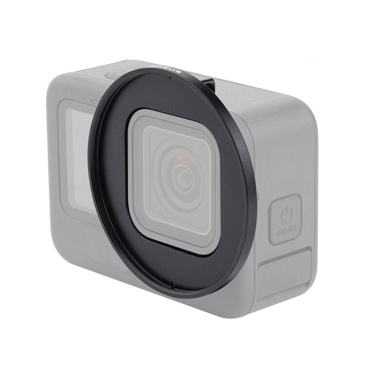 PULUZ PU528 52 мм UV Объектив переходное кольцо фильтра для GoPro HERO9 Black Sports камера аксессуары - акции