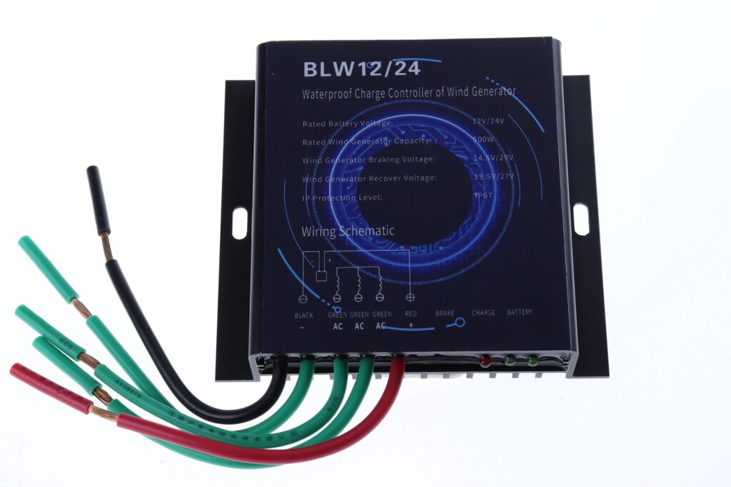 Контроллер ветряной турбины Excellway 500 Вт 12/24 В для дома/Кемпинг - особенности