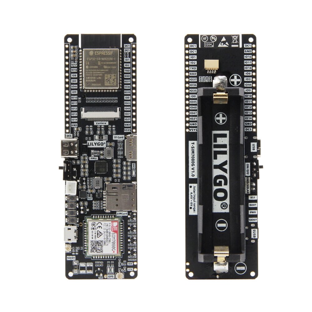 Плата разработки lilygo T-sIM7080G-s3 ESP32-s3 cat-M&amp;NB-IOTTF cardpm U поддерживает WIFI bluetooth 5.0 с GPS flash 16 м - отзывы