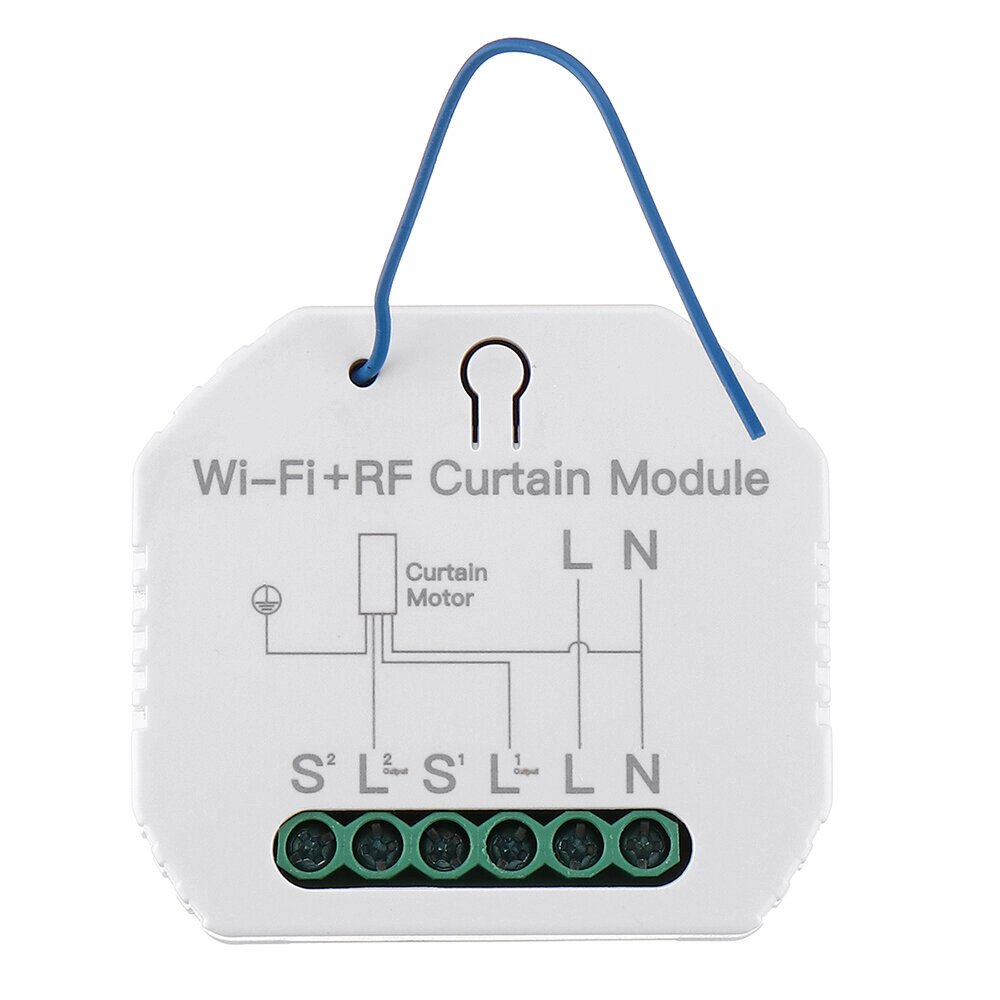 Moes. House MS-108WR WiFi RF Smart Curtain Blinds Module Switch Ролик Shutter Мотор Tuya Wireless Дистанционное Управление - преимущества