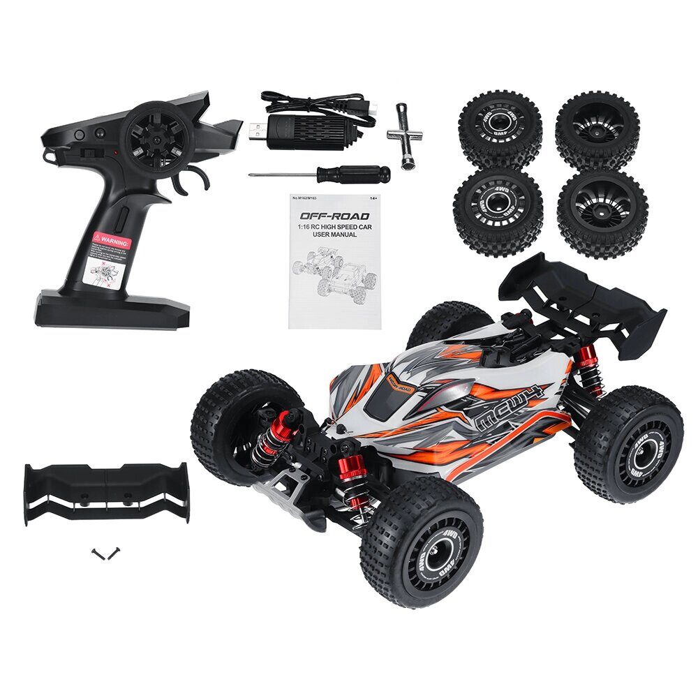 MJX М162 MEW4 1/16 2.4G 4WD RC Авто Бесколлекторный Высокоскоростные модели внедорожников 39 км/ч - розница