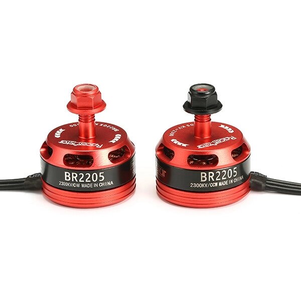 Racerstar Racing Edition 2205 BR2205 2300KV 2-4S Бесколлекторный мотор Красный для 220 250 РУ Дрона FPV Гонки - опт