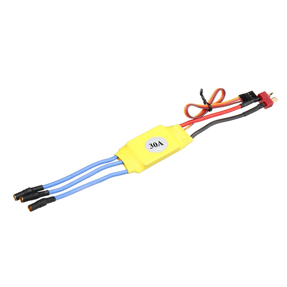 2/4/6 шт. RC ESC 30A Бесколлекторный Регулятор скорости 2S 3S T-Plug JST для KT SU27 Большинство самолетов с радиоуправл - фото