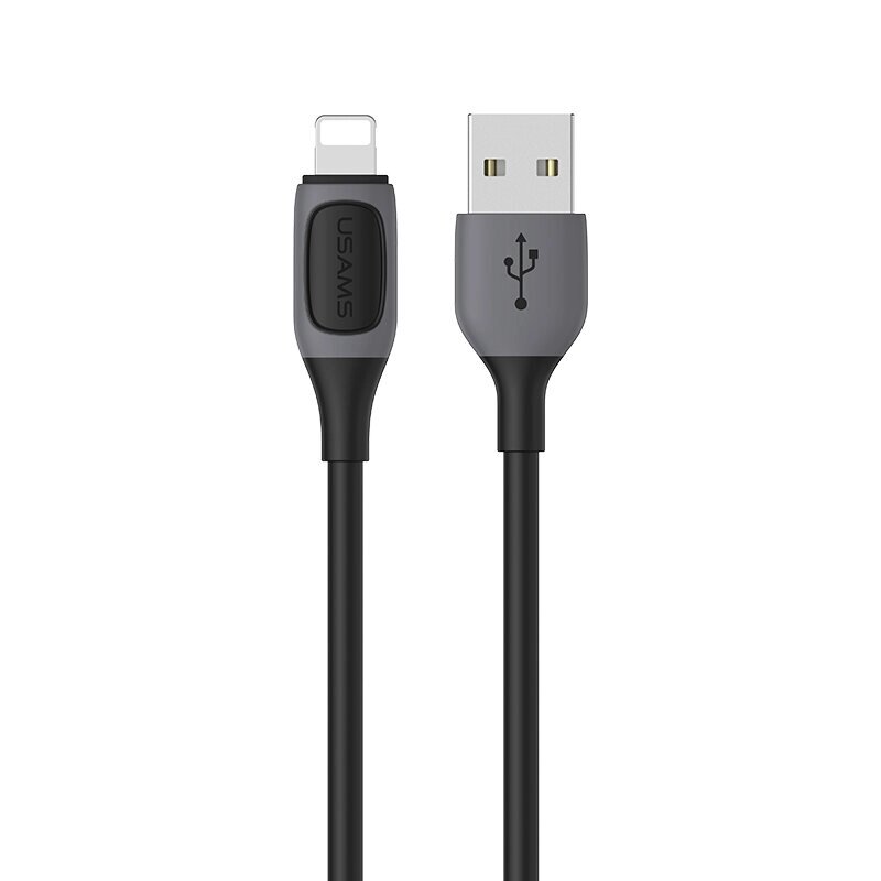 USAMS США-sJ595 2.4A USB-A к IP-кабелю для быстрой зарядки и передачи данных, луженый Медь Core Line 1M Long для IPhone - наличие