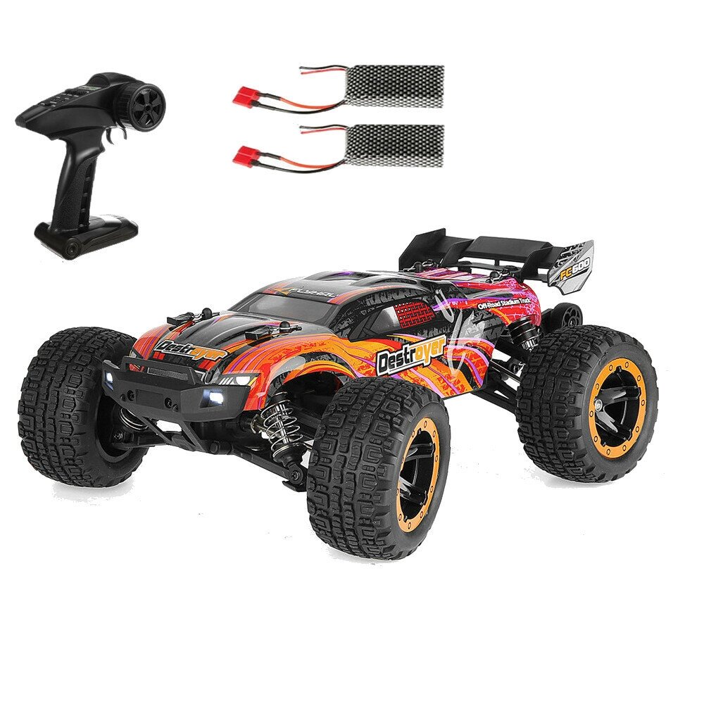 EACHINE Flyhal FC600 Два аккумулятора RTR 1/16 2,4 ГГц 4WD 45 км/ч Бесщеточные быстрые автомобили-краулеры с заполненным - наличие