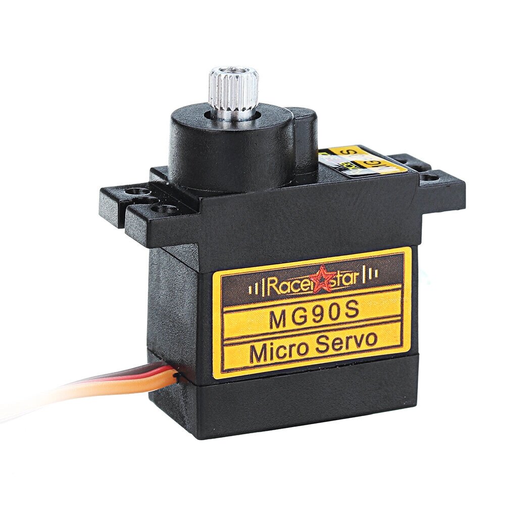 Racerstar MG90S 9g Micro Железный механизм Analog Servo Для 450 RC Вертолет RC Авто Лодка Robot - Узбекистан