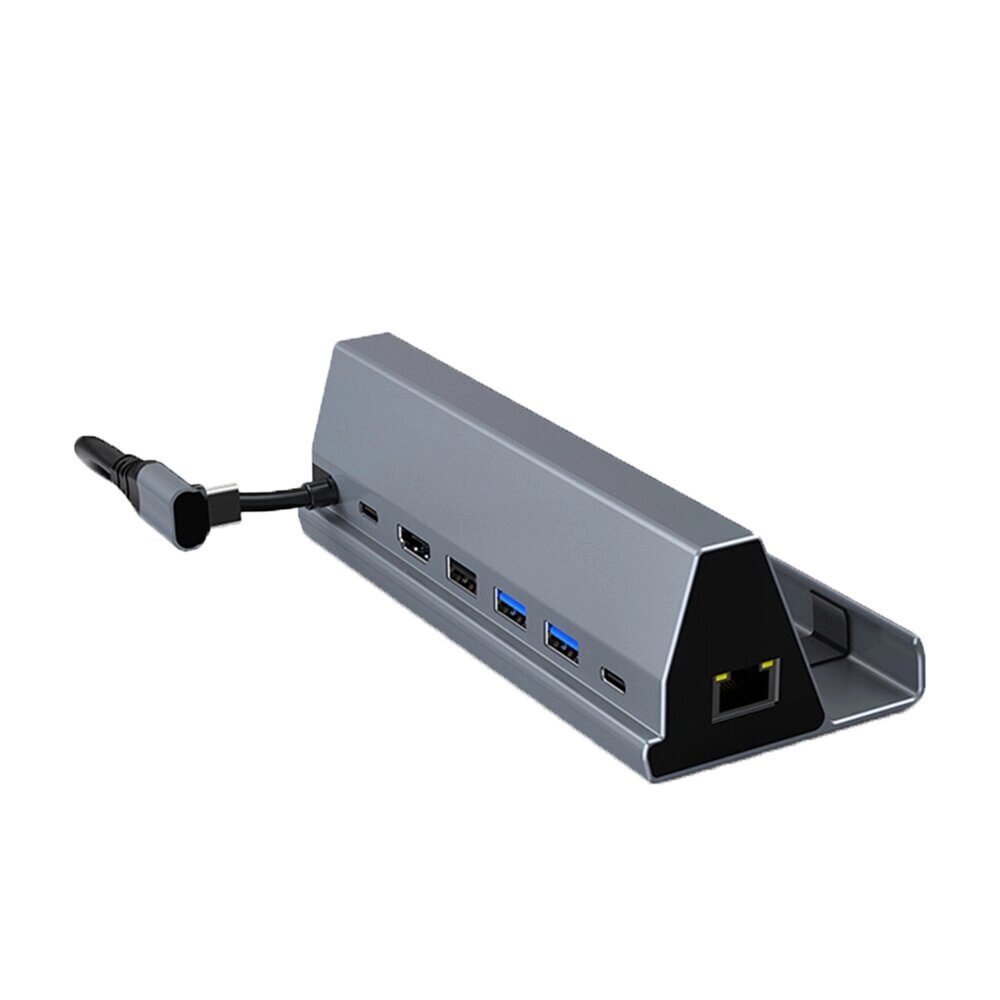 Сивэй 7 в 1 тип-c док-станция USB2.0 5 гбит/с USB3.0*2 USB-c data PD100W 4K HDMI 1000 мбит/с RJ45 USB-c кронштейн подста - особенности