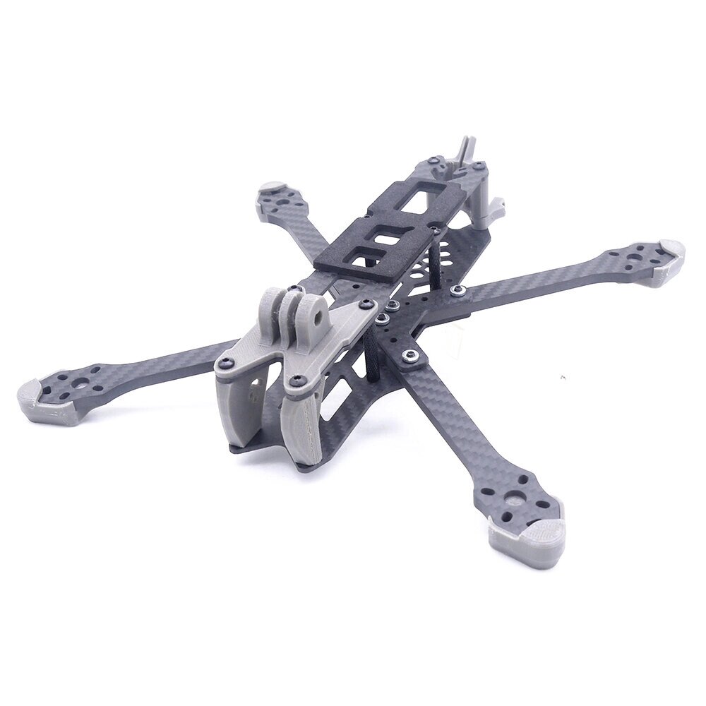 TEOSAW Dipper 5 230mm Wheelbase 5mm Arm Thickness X Type 5 Inch Freestyle Frame Kit Support VISTA / DJI Air Unit for RC - доставка