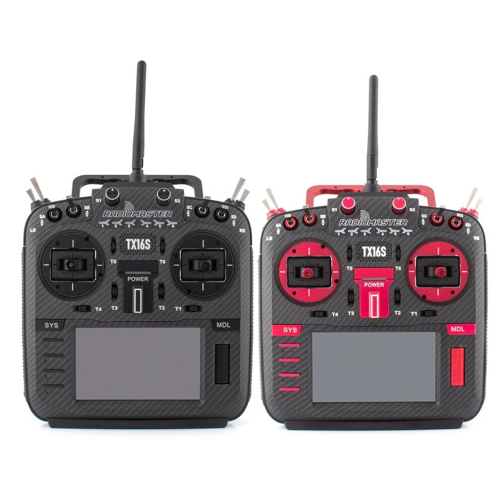 Radio. Master TX16S Mark II MAX V4.0 Hall Gimbal 4-iN-1 ELRS Multi-protocol Radio Controller Support Edge. TX/Open. TX Built-i - фото