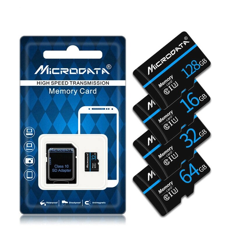 Micro. Drive Class10 Mini SD Card TF Карта памяти 16GB 32GB 64GB Micro SD Card Flash Смарт-карта для телефона камера Регис - фото