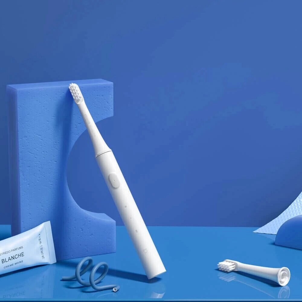 Mijia T100 Mi Smart Electric Toothbrush 46g 2 Speed Xiaomi Sonic Toothbrush Отбеливание Уход за полостью рта - белый - Узбекистан