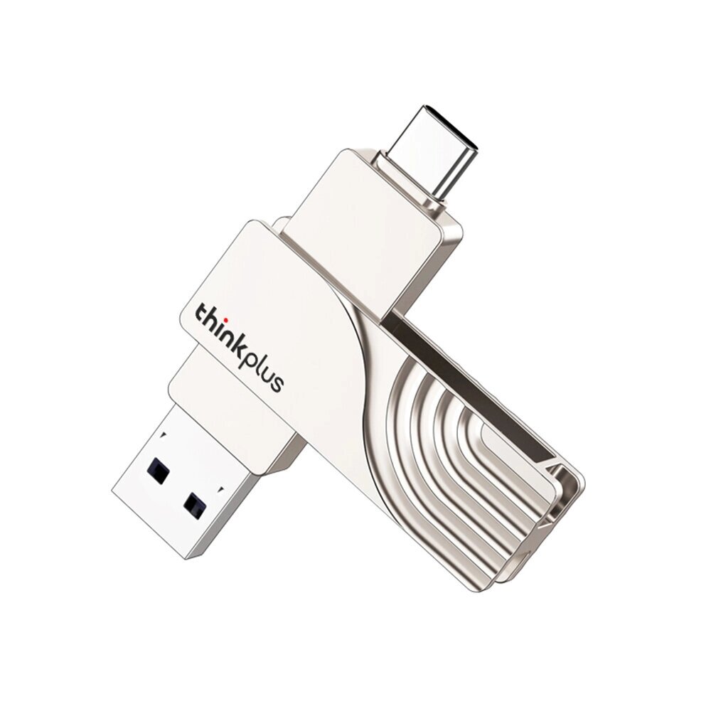 Lenovo Think. Plus TPCU301 2 в 1 Type-C USB3.0 Flash Диск 32G 64G 128G 256G Вращение на 360 ° USB-диск из цинкового сплава - наличие