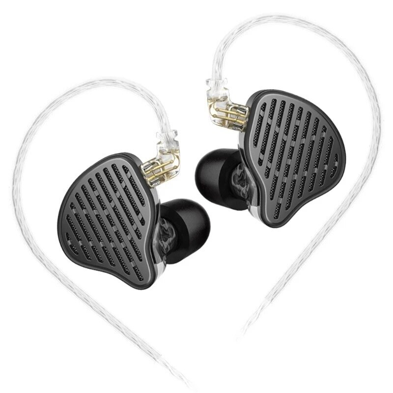 KZ X HBB PR2 Наушники-вкладыши Flat Driver In Ear Sports Наушник Большой самолет 13,2 мм Наушники HiFi Bass Монитор Науш - акции