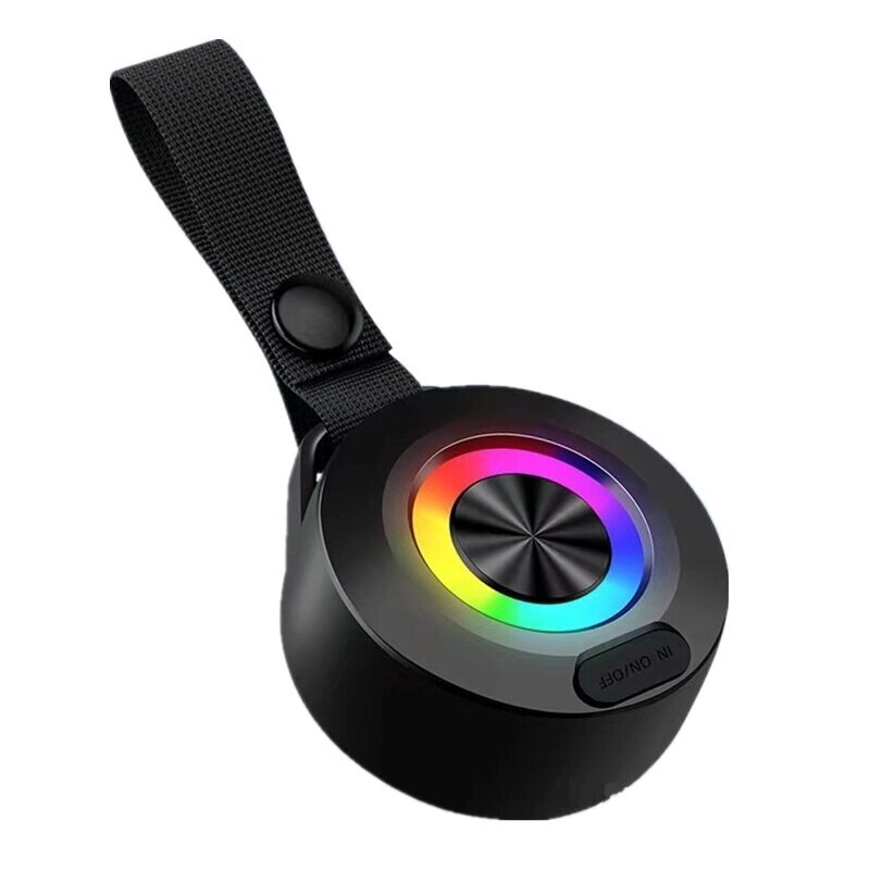 Динамик Bluetooth Мини Портативный динамик RGB Colorful Легкий сабвуфер Водонепроницаемы Спорт На открытом воздухе Беспр - опт