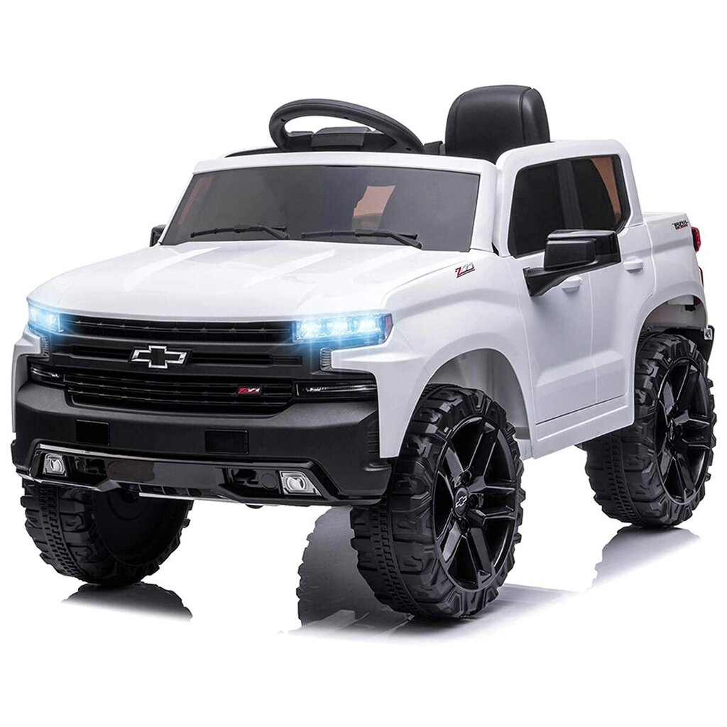 Funtok RS03 12V For Silverado Electric Ride On Car Truck Safety Toy Music LED W/ Remote Control - Bangg