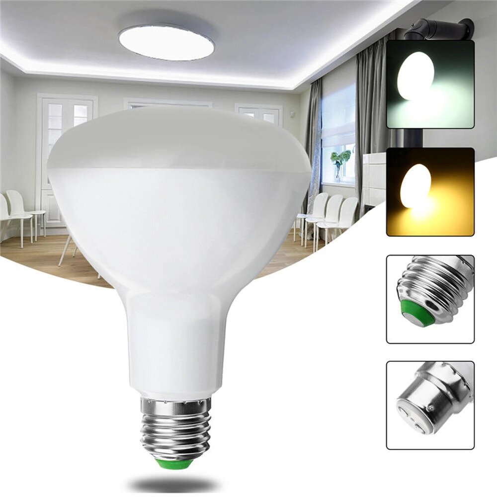 E27 B22 10W 5730 SMD Чистый белый теплый белый контроль освещения LED Bulb Домашний Лампа AC85-265V - Андижан