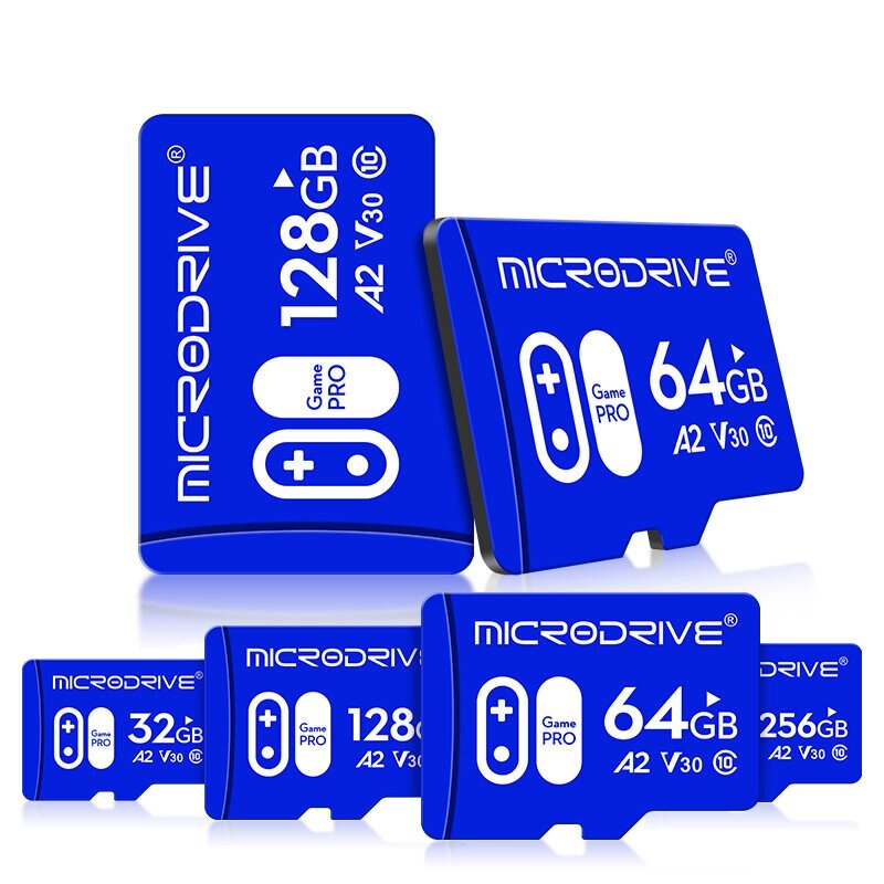 Высокоскоростная карта памяти Microdrive Class 10 TF 32G 64G 128G 256G Micro SD Card Flash Смарт-карта для камера Дрон Т - обзор