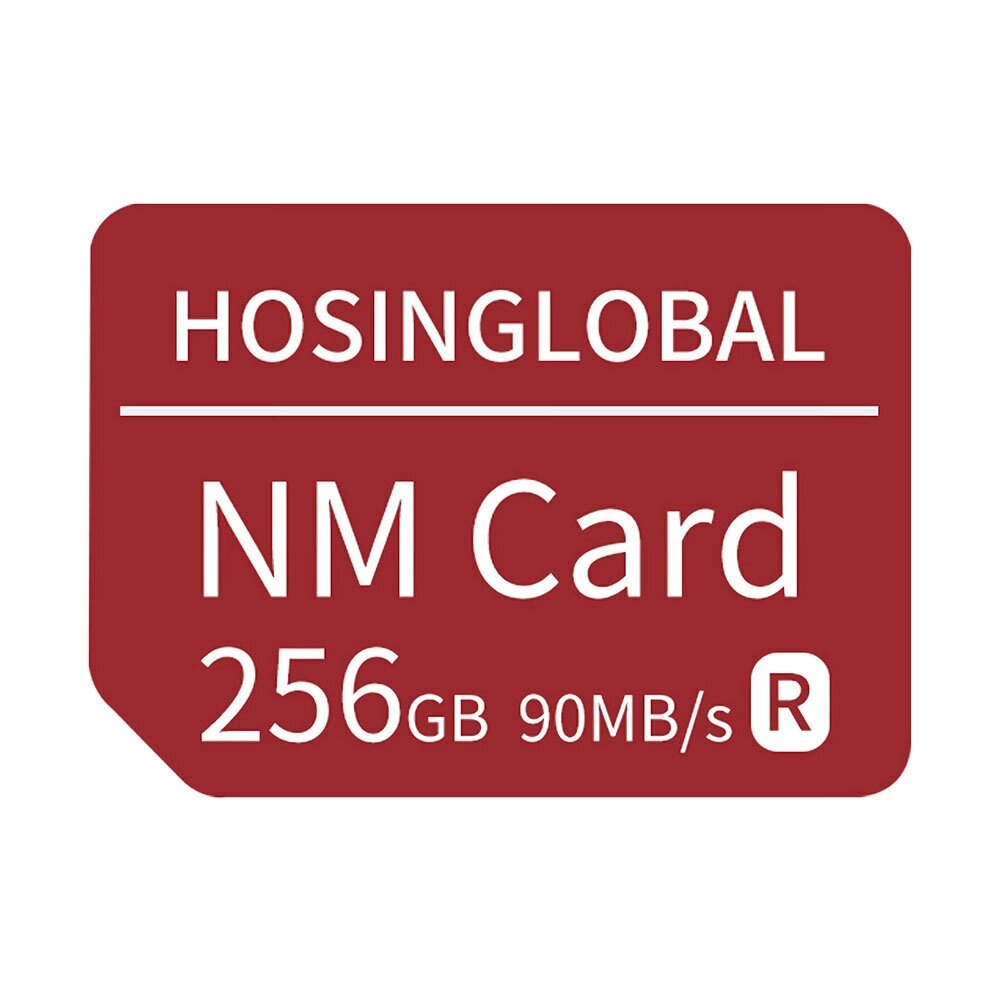 HOSINGLOBAL NM Card Карта памяти 90 МБ/с Смарт-карта Flash 128 ГБ 256 ГБ для мобильного телефона HUAWEI - преимущества