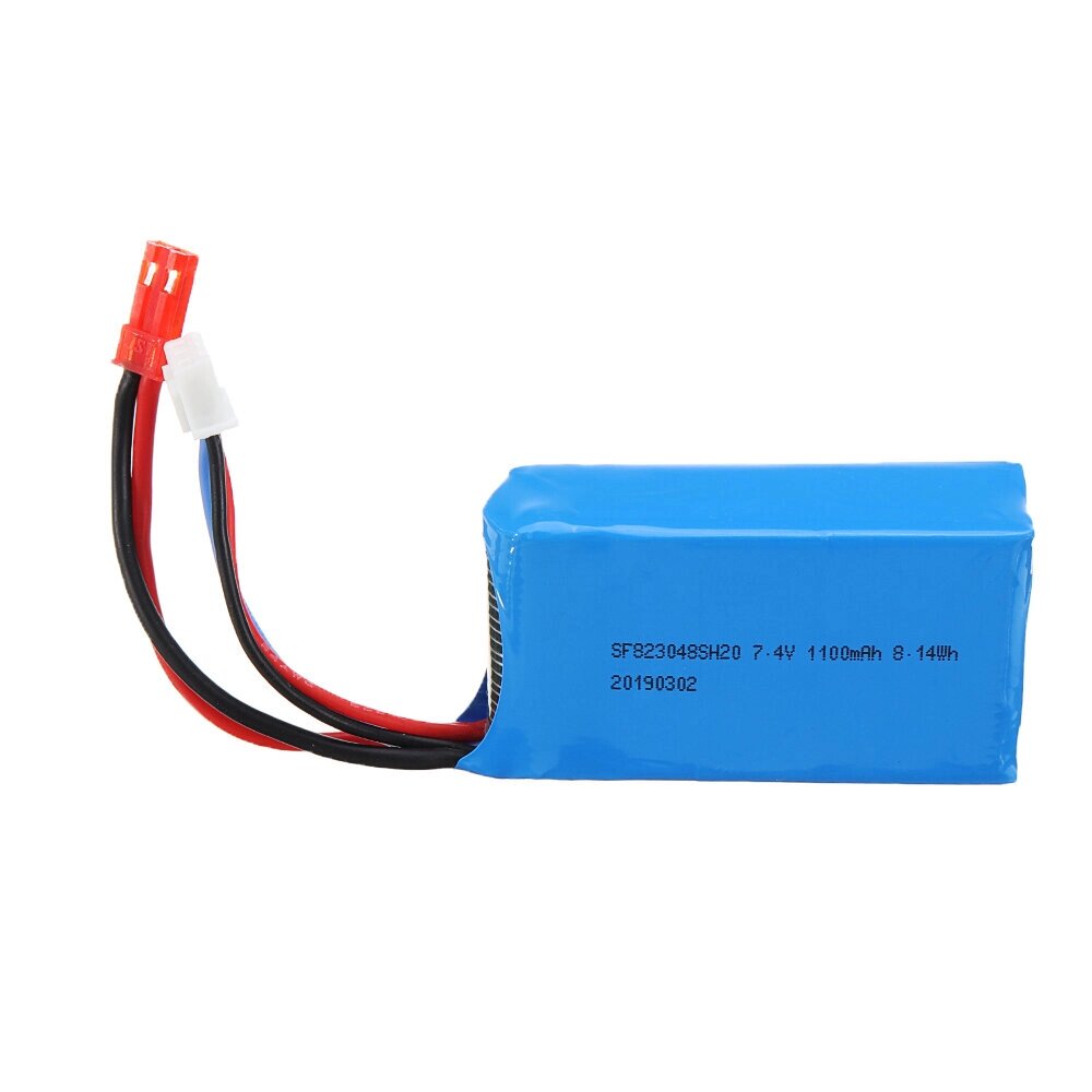 Wltoys 7.4V 1100mAh 20C 2S Lipo Батарея JST Plug A949-27 для A949 A959 A969 A979 1/18 RC автомобилей - заказать