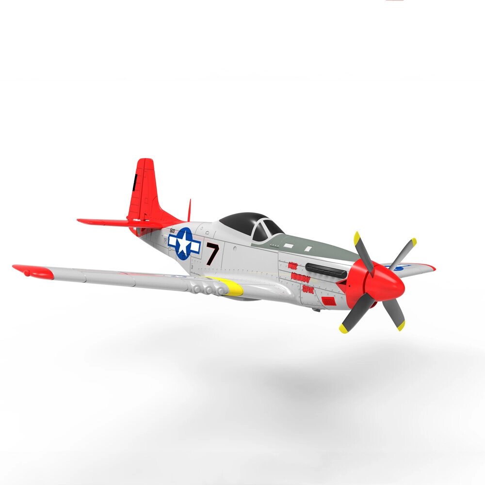 Volantex RC 768-1 Mustang P-51D 750 мм Размах крыльев EPO Warbird RC Самолет PNP - выбрать