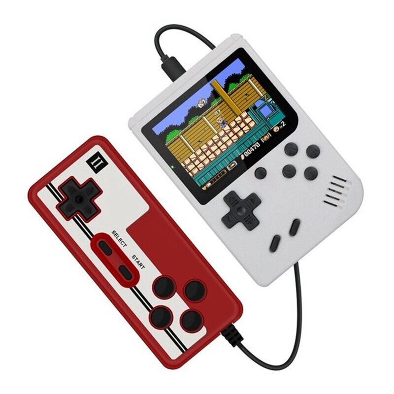 400 Games Retro Handheld Game Console 8-bit 3.0 дюймов Color LCD Kids Portable Mini Video Game Player с Геймпад - скидка