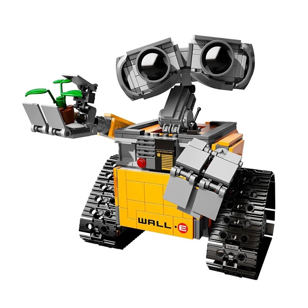 687 шт., робот Wall-E, 18 см, блоки, игрушка, идея, техника, фигурки, модель, строительные наборы, кирпичи, обучающая ро - особенности