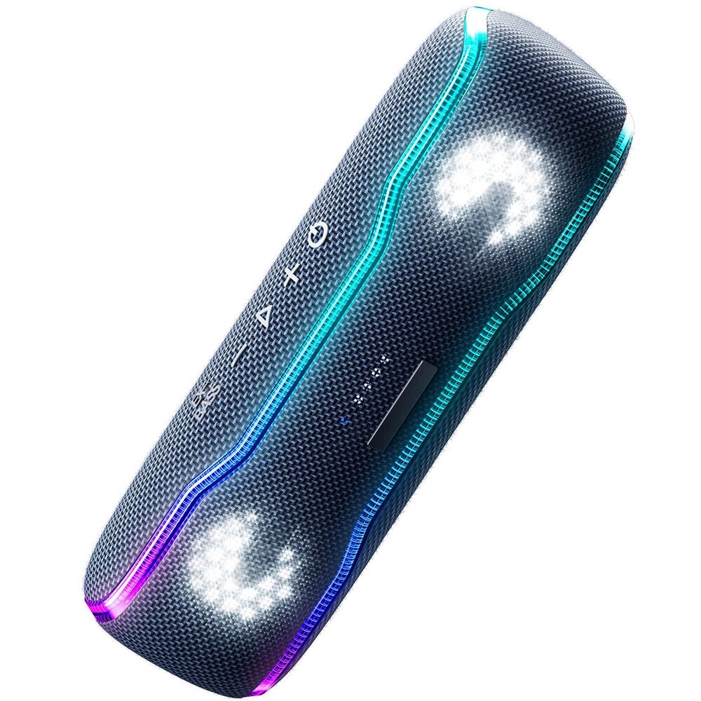 Cyboris 25W bluetooth Speaker Double Drivers Heavy Bass RGB Light IPX7 Водонепроницаемы Сабвуфер Ourdoor Портативный гро - распродажа