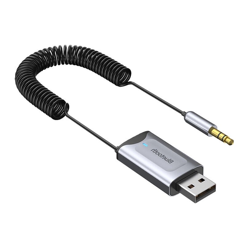 Mnn. Wuu AUX USB bluetooth 5.3 Music Приемник Адаптер Dongle 3,5 мм Jack SBC AAC Audio CVC Шумоподавление Громкая связь с - обзор