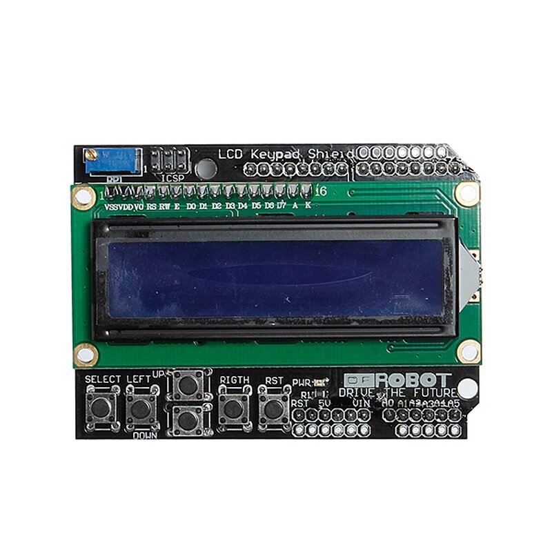 Клавиатура Shield Blue Backlight For Robot LCD 1602 Board Geekcreit для Arduinno - продукты, которые работают с официаль - опт