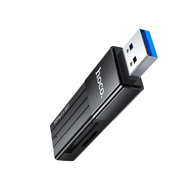 HOCO HB20 2 в 1 кард-ридер USB3.0 для SD/TF кард-ридер USB Flash накопитель для аксессуаров для ноутбуков - скидка